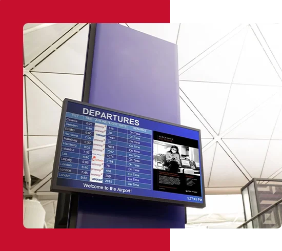 Wall-Mount-Displays transpotation